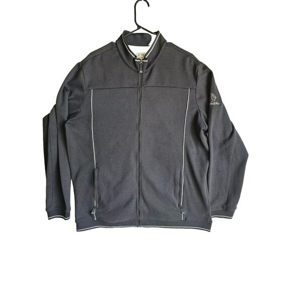 Mens Adidas Black Full Zip Jacket Size Xl With Fiddlers Elbow Embroidery - Picture 1 of 16